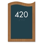 Room Number Sign