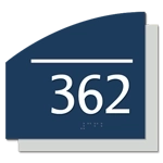 Room Number Sign