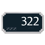 Room Number Sign w/Symbols