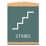 Stairs Sign w/ Symbol