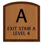 Stairway ID Sign - NYC Compliant