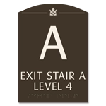 Stairway ID Sign - NYC Compliant