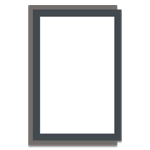 Vertical Message / Evac Holder for 11" x 17" Paper