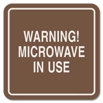 Warning! Microwave In Use