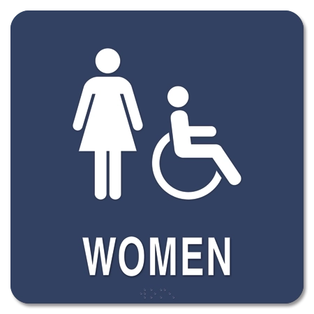 Women Sign w/Female & ISA Symbols