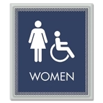 Women Sign w/Female & ISA Symbols