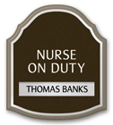 Nameplates/Staff On Duty