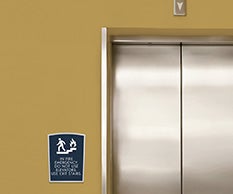 Stairs/Elevator Signs