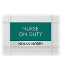 Nameplates/Staff On Duty