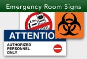 Emergency Room Signs