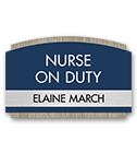 Nameplate/Staff on Duty