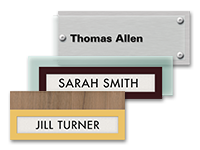 nameplates