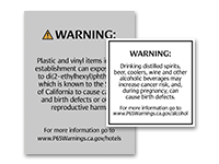 prop 65 signs