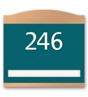 Room Number Signs