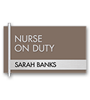 Nurse/Staff on Duty Signs