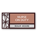 Nameplates/Staff on Duty